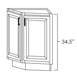 Angle End Cabinet Base