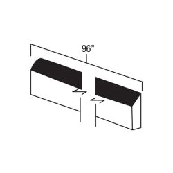 Designer Natural 96" x 3/4" Scribe Moulding
