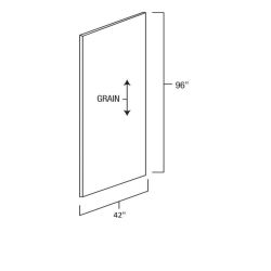 Designer Natural Plywood Edge Banded