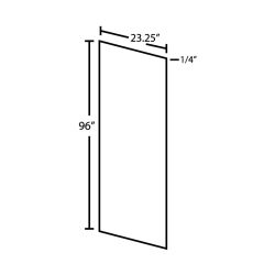 Designer Natural 0.75"W X 96"H X 23.25"D Tall Skins