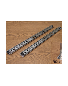 Hardware - GL-1 - Pair Roller Bearing Drawer Slides