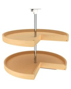 Wooden - Lazy Susan - Basket Set